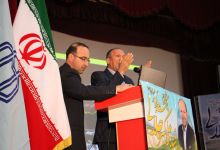همایش تجلیل از پروفسور علی اکبر جلالی چهره ماندگار شهرستان شاهرود با حضور مسئولین و قشرهای مختلف مردم 